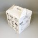 Коробка для торту або караваю 300*300*300 з малюнком