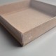 Коробка для пряників і печива з прозорою кришкою Крафт 150*150*30 