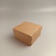 фото Коробка для суші та ролів 100*100*50 мм Крафт з внутрішньою ламінацією