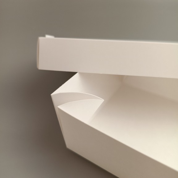 фото Коробка для суші та ролів 150*100*50 мм Біла з внутрішньою ламінацією